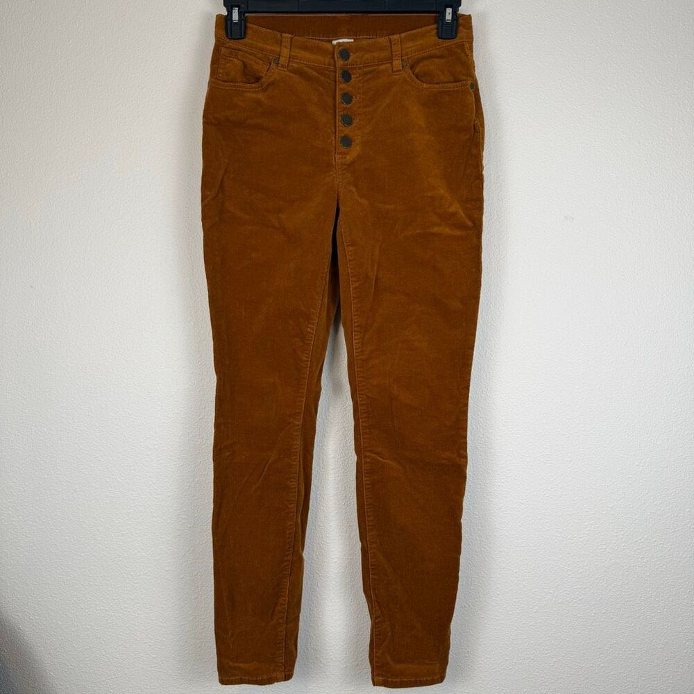 Cabi Corduroy Caramel Colored Pants Size 6‎